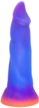 Passion Labs Dildo με Βεντούζα Μωβ