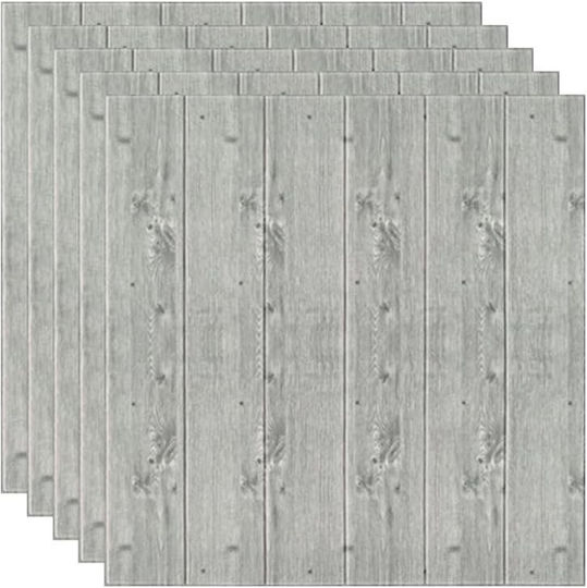 Panouri Decorative 3D Din PVC Autoadezive Gri 70x70cm 10 Bucăți