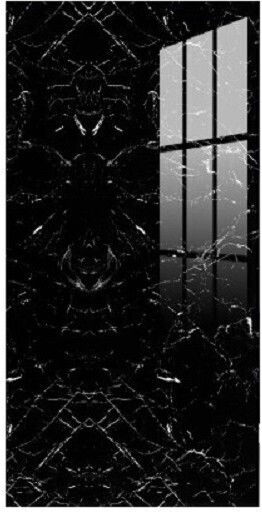 Panouri Decorative 3D Din PVC Autoadezive Negre 60x30cm 10 Bucăți