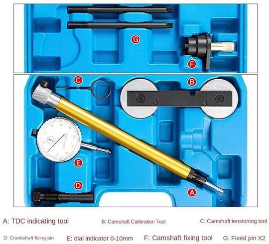 8 Piece Chain Engine Timing Tool Volkswagen Audi Ea111 Polo Ranger Sprint