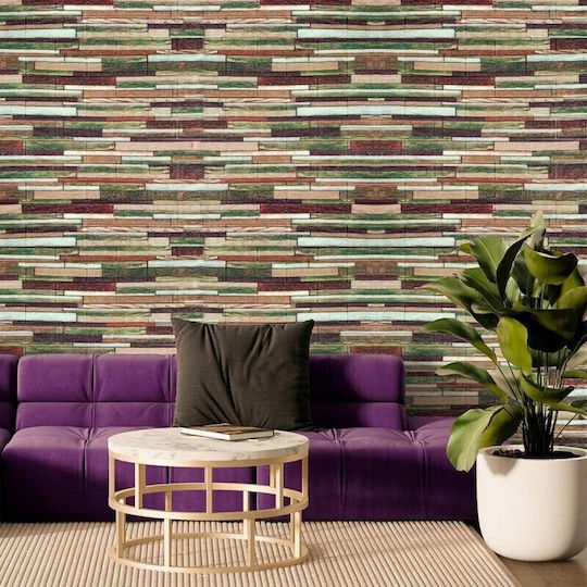 Panouri Decorative 3d Spumă Autoadeziv Gri 70x77cm 10 Bucăți