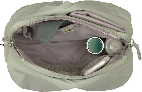 Laessig Diaper Bag-Changing Mat Shoulder/Handbag Green