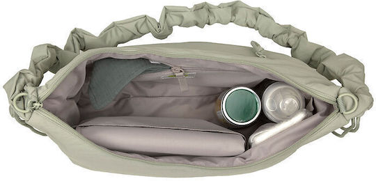 Laessig Diaper Bag-Changing Mat Shoulder/Handbag Green