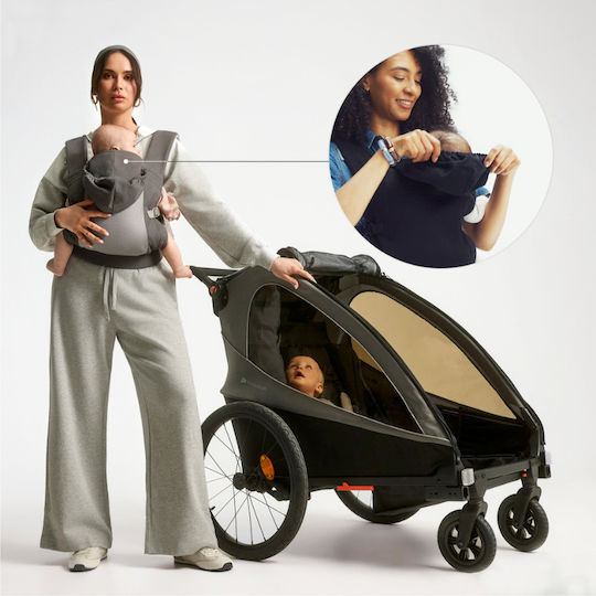 Kinderkraft Κλασικός Μάρσιπος Μαύρο