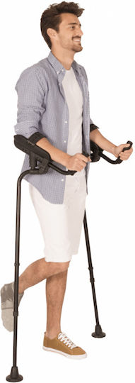 Crutch Walking Stick Support on Elbow 1 Piece