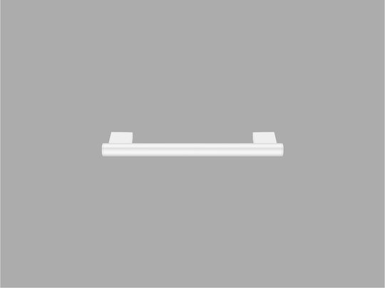 Sanco Academia Single Wall-Mounted Bathroom Rail with Screws Bronze