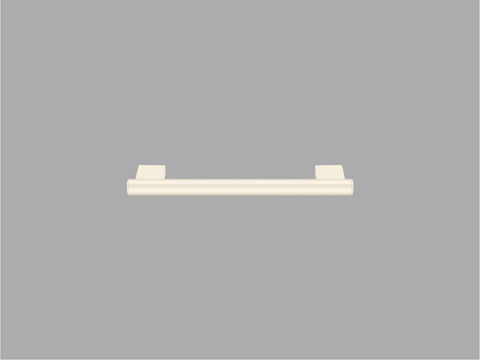 Sanco Sanco Bathroom Hook Rail Wall-Mounted with Screws 30x2.2cm Silver
