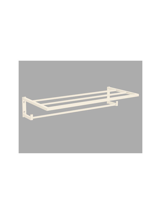 Sanco Badezimmerhaken & -halter Towel 00918-A03 Wandhalterung mit Schrauben Silber