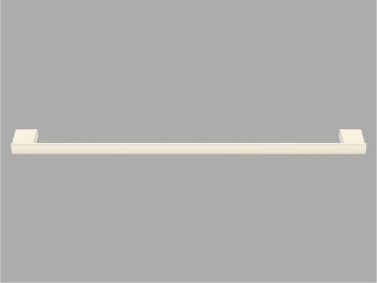 Sanco Monogram Rail Баня Единична Стенна с Винтове Бяла