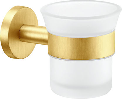 Sanco Ergon 25901-A75 Wall Mounted Glass Brown Cup Holder