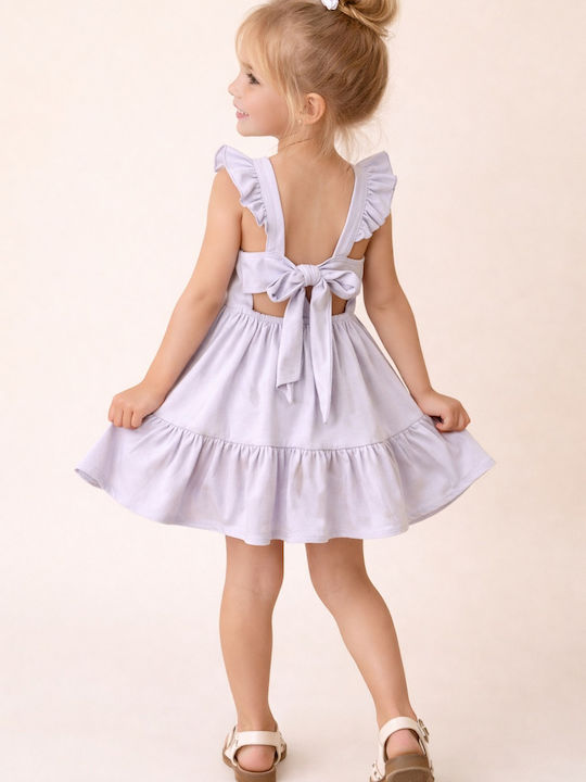 Sweet Baby Παιδικό Φόρεμα Λιλά