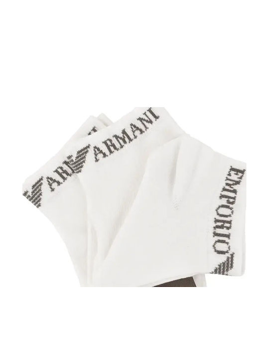 Emporio Armani Women Socks White 3Pack