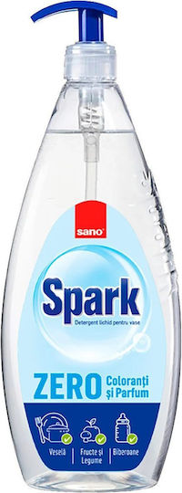 Detergent Lichid De Spălat Vase Sano Spark Zero 1 L
