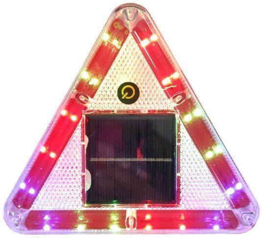 Solar Charging Emergency Triangle 2pcs