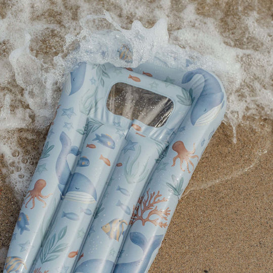 Little Dutch Inflatable Pool Mattress Blue