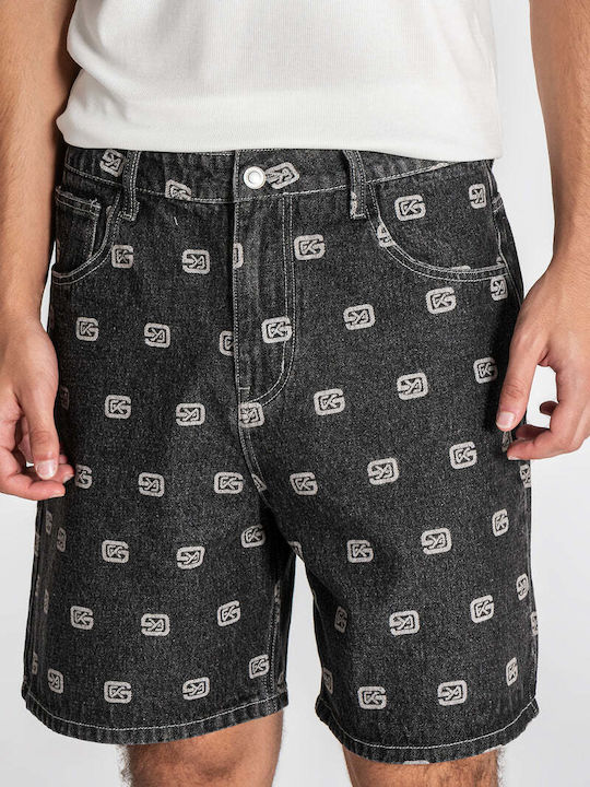 Ανδρική Βερμούδα Τζιν Anthracite Grey