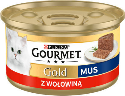Gourmet Υγρή Τροφή για Γάτες σε Κονσέρβα με Βοδινό 24x85gr