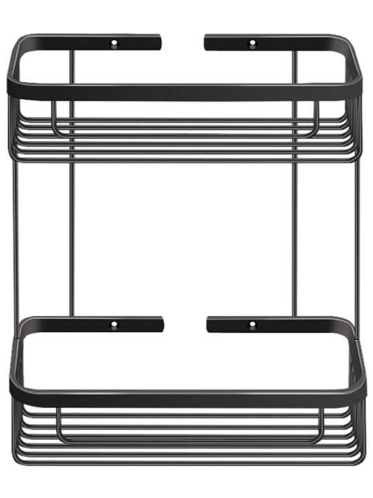 Sanco 00004-M102 Wall Mounted Bathroom Shelf Metallic Beige