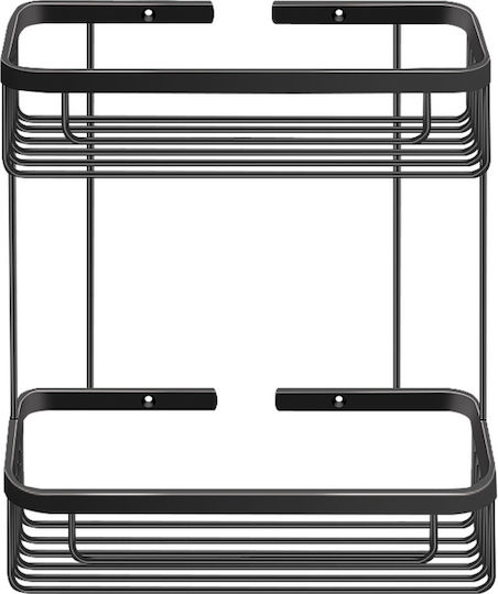 Sanco 00004-A75 Wall Mounted Bathroom Shelf Metallic Brown