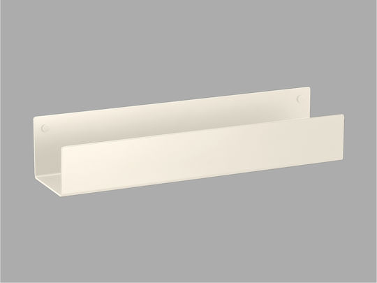 Sanco SH-0502-W45-M118 Wandmontiertes Badezimmerregal Metallisch Grau