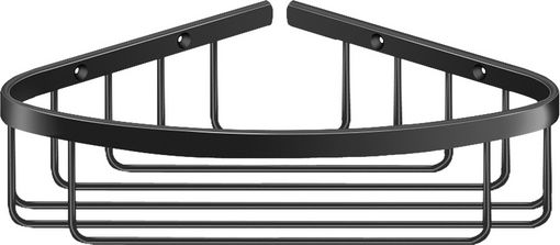 Sanco Corner Wall Mounted Bathroom Shelf Metallic Brown