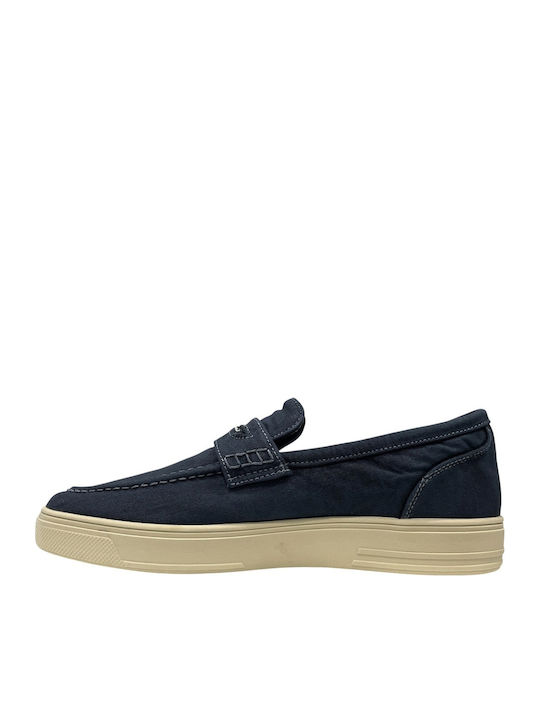 Zeb Men's Loafers in Blue Colour