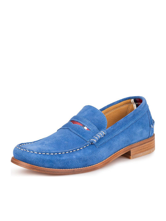 Scotch & Soda Ανδρικά Μοκασίνια Μπλε