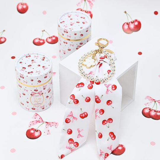 Soap Tales Cadou de Botez Charm Batiste cu Perle Cherry St01010