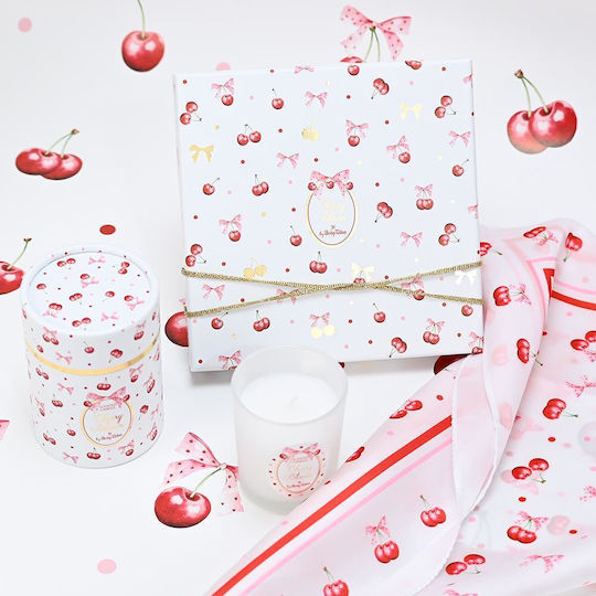 Soap Tales Μπομπονιέρα Βάπτισης Κερί Cherry Bloom St00968