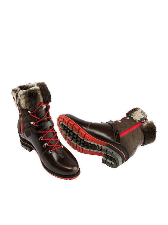 1907 Megeve Damen Stiefeletten Braun