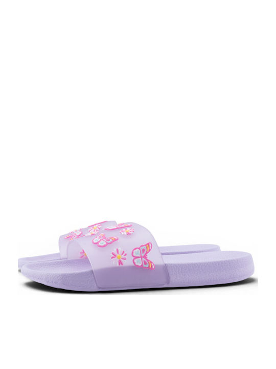 Kids' Flip Flops Slides Purple