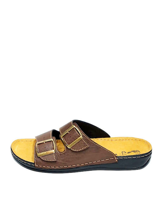 Herrensandalen in Braune Farbe