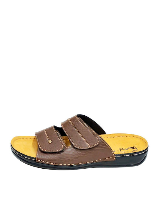 Herrensandalen in Brauner Farbe