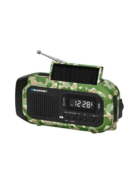 Blaupunkt Επιτραπέζιο Ψηφιακό Ρολόι με Ξυπνητήρι & Ραδιόφωνο Μαύρο