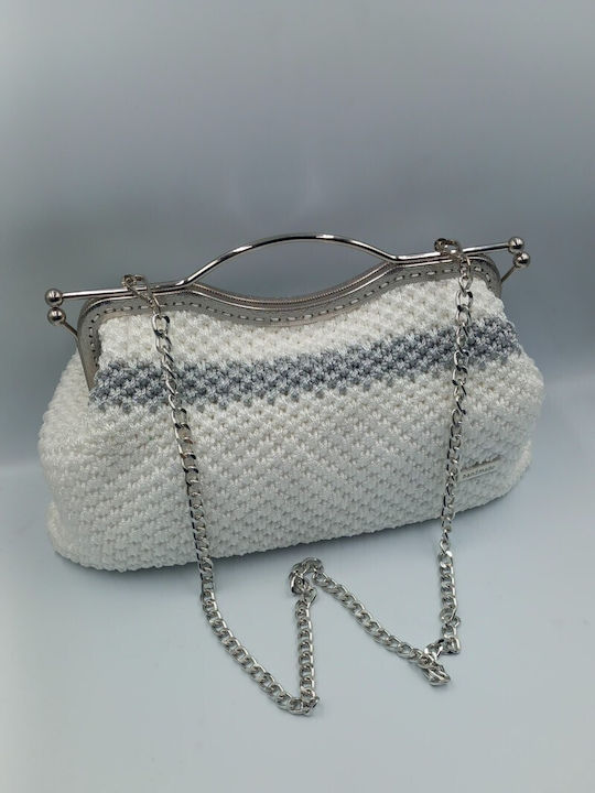 Women's White Shoulder Bag