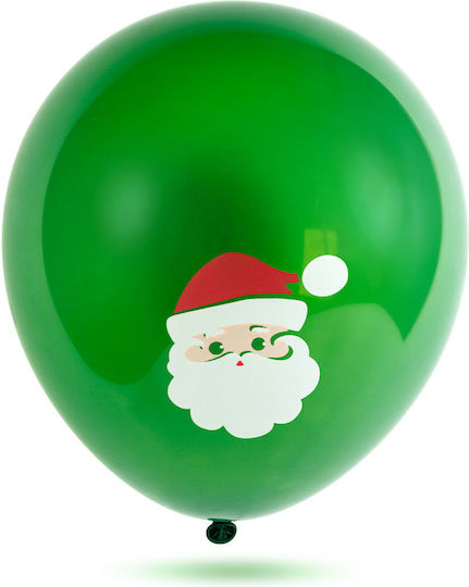 Set 10 Baloane De Crăciun Din Latex Roșii 30 cm