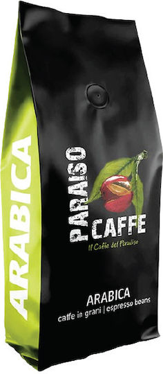 Caffe Paraiso Espresso Arabica Schokolade Kaffee in Körner 1kg