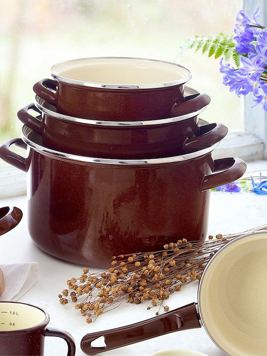 Orion Deep Stainless Steel Pot 6.5lt
