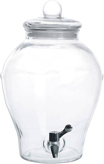 Orion Glass Beverage Dispenser with Spigot 6.5lt