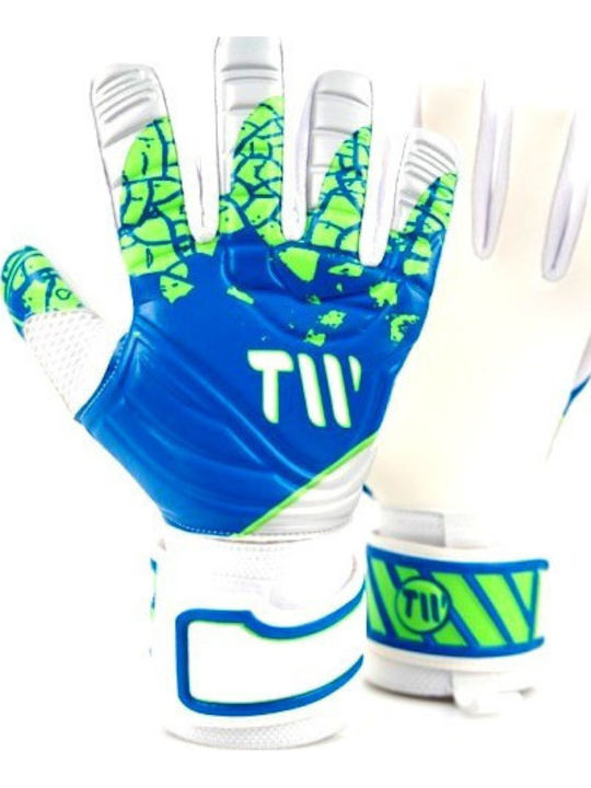 TW Sport Kinder Torwarthandschuhe Blau