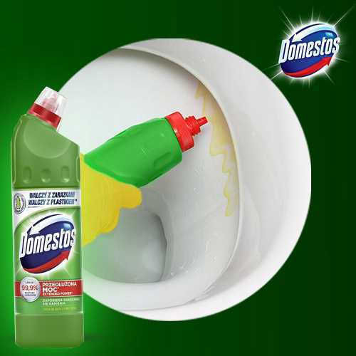 Unilever Течен Почистващ Продукт За Тоалетна С Аромат На Бор 750ml