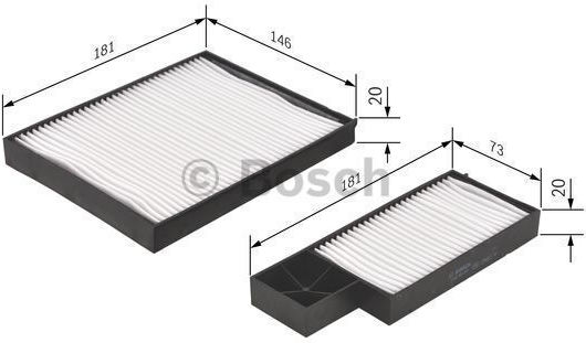 Filtru De Aer Pentru Habitaclu Auto Bosch 1 987 432 276