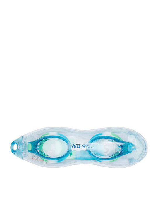 Nils Kids Swimming Goggles with Anti-Glare Lenses Blue