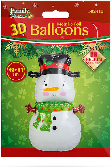 Baloane Crăciun Folie Jumbo 81 cm