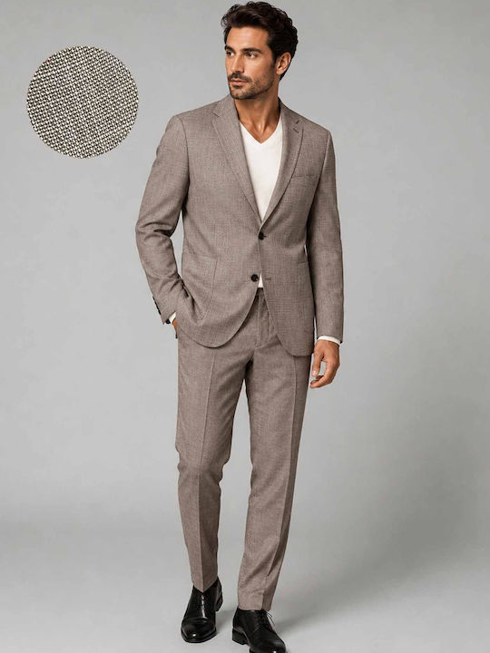 Men's Groom's Suit Cinamon