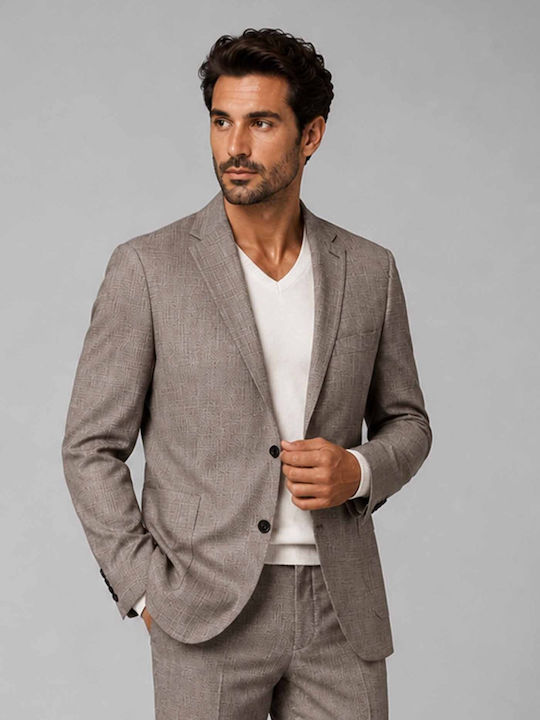 Men's Groom's Suit Cinamon