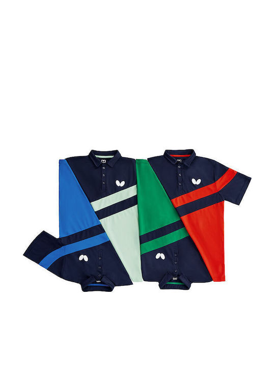 Butterfly Kisa Table Tennis Shirt Ice Blue