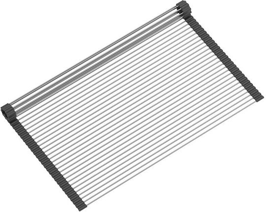 Helika Σχάρα Νεροχύτη Inox Ασημί 35x49cm