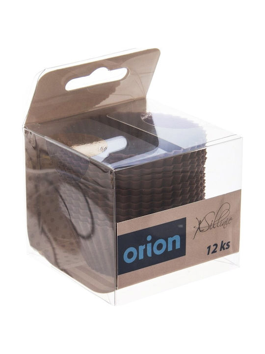 Orion Bakeware Tins & Trays for Cupcakes/Muffins made of Silicone 5.5x5.5cm 12 Pieces