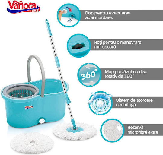 Vanora Mop Rotativ VN-ULF-2COLA